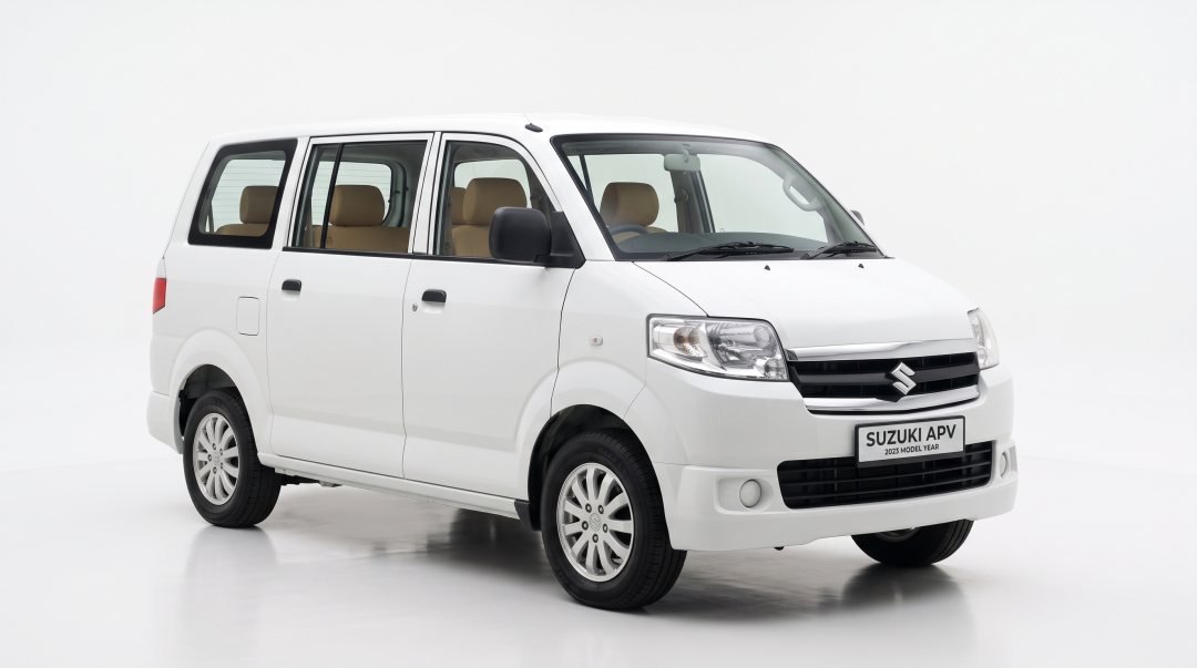 Suzuki APV, studio photograph on a plain background